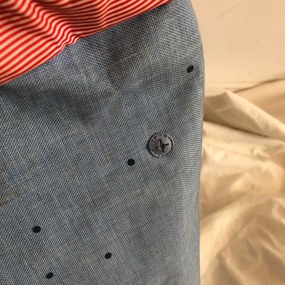 HERSCHEL SUPPLY CO BLUE POLKA DOTS BACKPACK - Picture 10 of 16